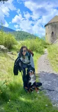Avec Avae en randonnée