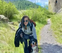 Avec Avae en randonnée